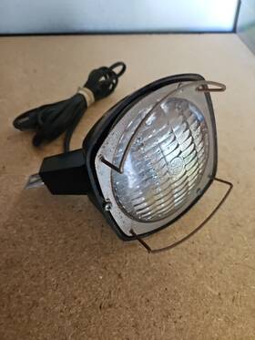 E-36487-4 Keystone Vintage Cool Brite Super 8 Movie Light Model Tested And Work