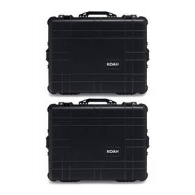 Ko-whc252012 Koah K1 Weatherproof Wheeled Hard Case With Customizable Foam