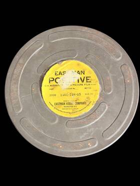 1930s-1950s Kodak 1930s-1950 Vintage Eastman Company Empty Metal Reel Canister 35mm