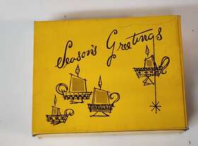 326-v Kodak Christmas Card Photo Folders New Old Stock With Envelopes 19