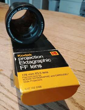 5168 Kodak Projection Ektagraphic Ff Lens 178mm F/3.5 Cat 122