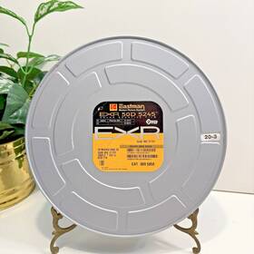 Kodak 5245 Silver Empty Film Can Canister -reel Storage Reuse Crafts 10.5x1.75