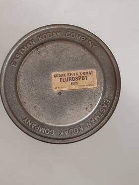 67169 Kodak Vintage Eastman Company Film Container 4 Inch Diameter By 4.7 Deep 1