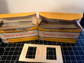 B256w Kodak 80 Lot Technicolor 35mm Slide Hollywood Ready Mounts For 28x28mm
