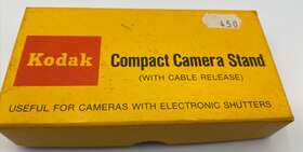 C225 Kodak Compact Camera Stand Model Missing The Cable Release. Vintage