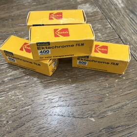 El120 Kodak Vintage Ektachrome 400 Film Exp 10/1987 Sealed In Box