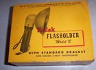 Kodak Vintage Camera Flasholder Model In Box With Bulbs Directions