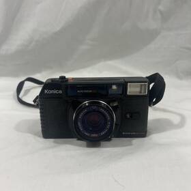 C35-mf Konica 335646 Vintage Parts Only Camera Made In Japan With 38mm Hexanon Lens