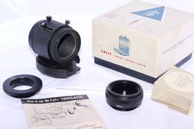 14111 Leica Focorapid Visoflex Lenses Focusing Device. Adapter Rings. Boxed