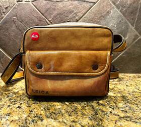 14840 Leica Leitz Brown Small Combination Shoulder Camera Bag 03