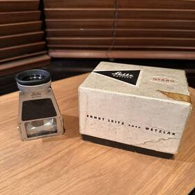 1640t Leica Leitz Prism Finder Oxtbo With Original Box Mint Condition