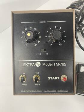 Tm-762 Lektra Vintage Tm- 762 Two Decade Timer Darkroom Developing Enlarger Accessory