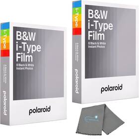 Lumintrail 006001 Polaroids Black And White Instant Film 2 Pack 16 Photos B&w Works With