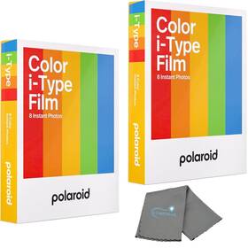 Lumintrail 840212703760 Polaroid Instant Color Film For I-type Cameras 2 Pack 16 Photos Wor