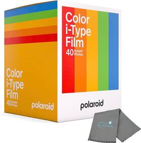 Lumintrail 840212710263 Polaroid Instant Color Film For I-type Cameras 5 Pack 40 Photos Wor
