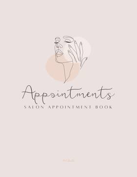 Majosta B09kmwthpj Salon Appointment Book Undated 4-column Daily/weekly 7 Am-9 Pm 80 Chars