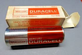 Tr431 Mallory Vintage Duracell Mercury Battery 11.2 Volt Size Original Box Usa