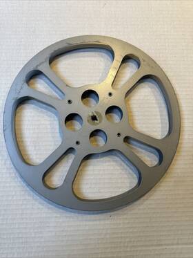 10592 Mce Vintage Motion Picture Enterprises Metal Film Reel 12 1/4 Inch