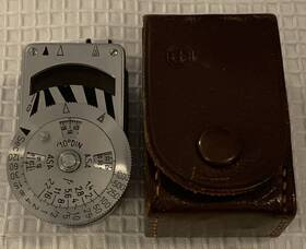84929 Metraphot Vintage Metrophot Light Meter With Carrying Case - Made In Germany