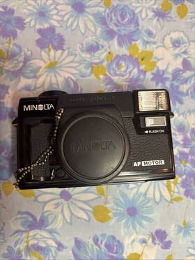 Af2-m Minolta Hi-matic Af2 35mm Camera Point And Shoot Battery Tested