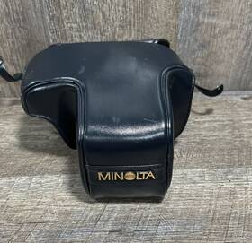 Cb-72 Minolta Leather Camera Case Only For Maxxum