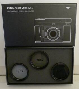 Mcrf70 Mint Instantkon Rf70 Lens Filter Set Neutral Density Nd2 Nd4 Nd8 Ls - New
