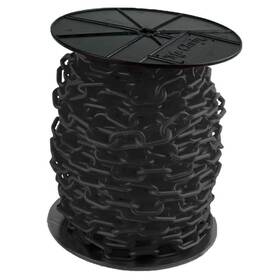 50103 Mr. Chain 2 Inch #8 51 Mm X 125 Ft. Reel Black Plastic
