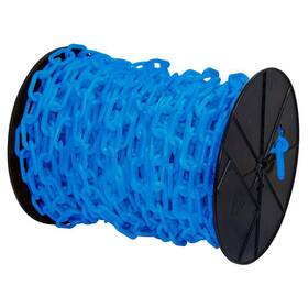 50124 Mr. Chain 2 Inch #8 To 51 Mm X 125 Ft. Reel Sky Blue Plastic
