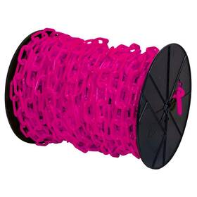 50125 Mr. Chain 2 Inch #8 To 51 Mm X 125 Ft. Reel Safety Pink Plastic