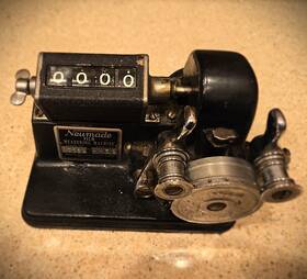 Neumade Hm-5-s Vintage Film Measuring Machine Model For 16mm
