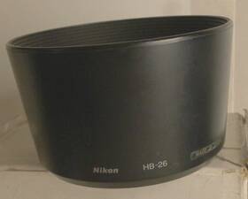 Hb-26 Nikon Black Plastic Lens Hood For - Used