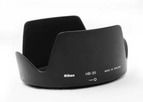 Hb-35 Nikon Genuine Lens Hood Bayonet For 18-200mm Af-s