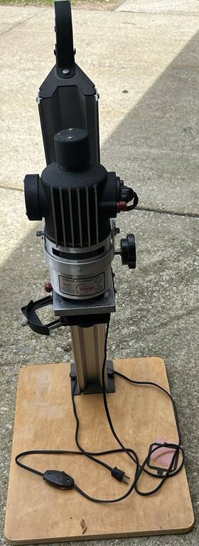 Omega 409422 Photo Enlarger Model Corded Electric 115v Black/silver