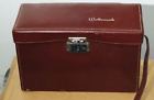P-1216 Wollensak Vtg Leather Case For Cameras In Orig Box