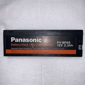Pv-bp88 Panasonic Vintage Battery Pack 12v 2.3ah Replacement - Untested