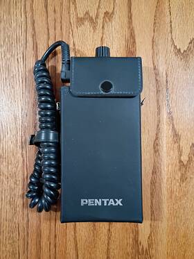 Pentax Pw-222 Tr Power Pack-2 Battery Pack For Af Flashes With Case