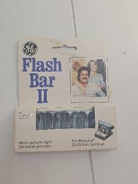 Sx-70 Polaroid 043168990042 Ge General Electric Flash Bar Ii For Camera
