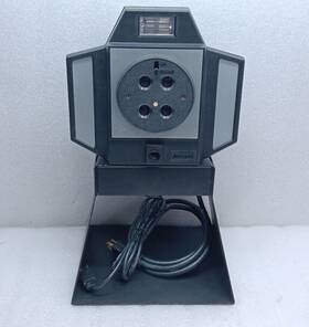 4-econo Polaroid Vintage 4 Econo Camera With Stand Flashes #99