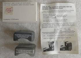 P725 Polaroid Portrait And Close-up Diffusers For 490 Focused Flash With Box Instruction