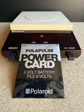Pna173 Polaroid Vintage Scale With Battery Pack