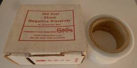55-0173 Portertown 35mm Film Negative Preserver 100ft With Dispenser Box By