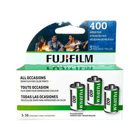 Raw135 Raw 135 198715964493 400 Color Negative Film 35mm Roll 36 Exposures 3-pack Micr