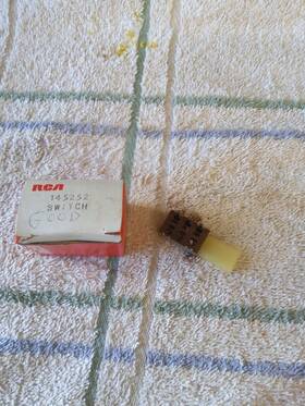 145252 Rca Slide Switch Stock #145252 4 Amp 125v Ac 1.5 250v