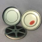 Reelane Vintage Blue Mm Home Movie Film Reel Canister