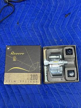 S-200 Revere Film Splicer With Original Box
