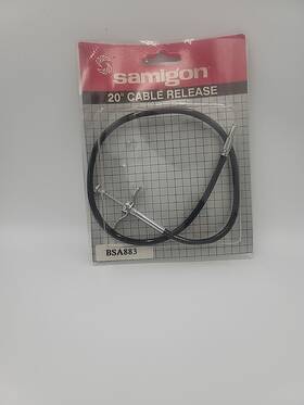 Bsa883 Samigon Vintage 20 Inch Cable Release Made In Japan