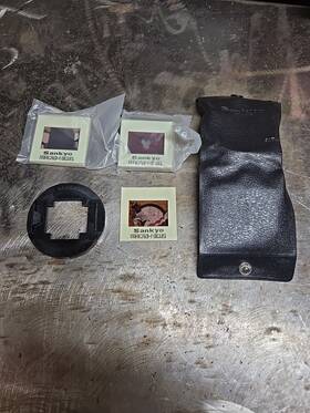 Lxl255 Sankyo Macro Titler For With 9 Filter Frames Carrying Case Japan
