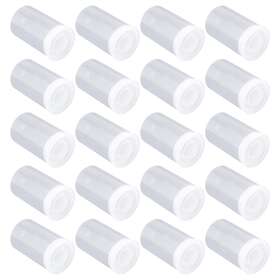 Yyb36004 Savita 20pcs Plastic Film Canister Holder 35mm Empty Camera Reel Storag