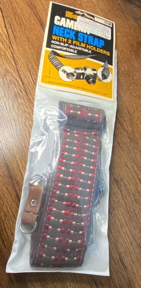 1830k Service Camera Neck Strap Vintage With 2 Film Holders Manufacturing Co. Usa