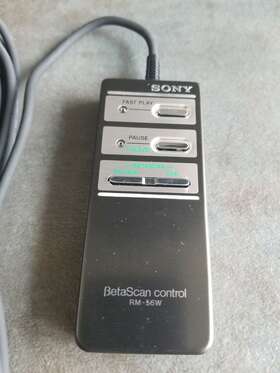 Rm-56w Sony Betascan Control With 8-pin Plug - Made In Japan New